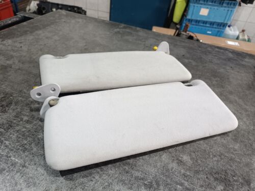 Original BMW 7er E38 Sonnenblenden Blenden Sonnenschutz Set Grau rechts & links