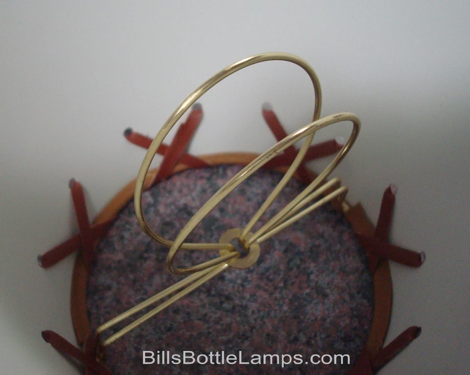 Rustic "Bulb Clip" LOON Scene Table Desk Light LAMP SHADE Cottage Cabin Decor - Image 4 of 4