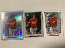 Blake Swihart RC LOT 3x 2014 Bowman Draft Refractor Chrome & Base #CTP84 Red Sox