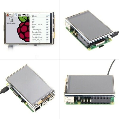3.5" Inch 480x320 Raspberry Pi 4 3 Touch Screen LCD Display Monitor with Case - Picture 6 of 10