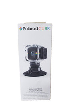 New In Box Polaroid Cube Waterproof Case  Suction Mount