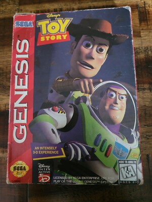 Disney's Toy Story (Sega Genesis, 1995) CIB 71272511068| eBay