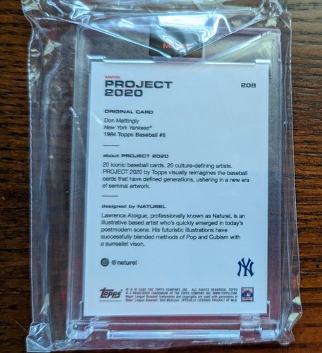 TOPPS PROJECT 2020 Assorted Players w/ original box *Print Runs in description - Picture 123 of 161