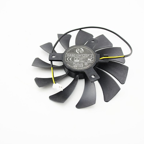 For MSI RX560 GTX1050/1050ti AERO ITX HA9010H12F-Z Graphics Fan 2Pin 85MM GPU - Picture 3 of 5