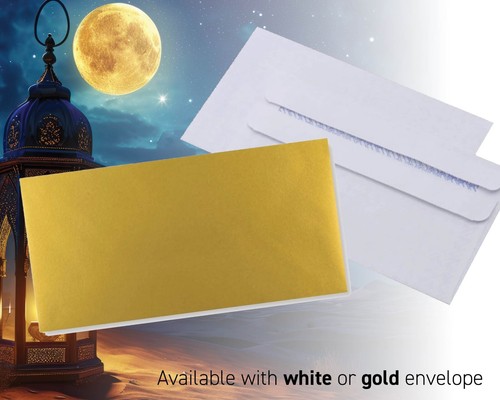 Personalised Luxury Umrah Boarding Pass, Umrah Gift Ticket, Umrah Surprise Hajj - 第 2/4 張圖片