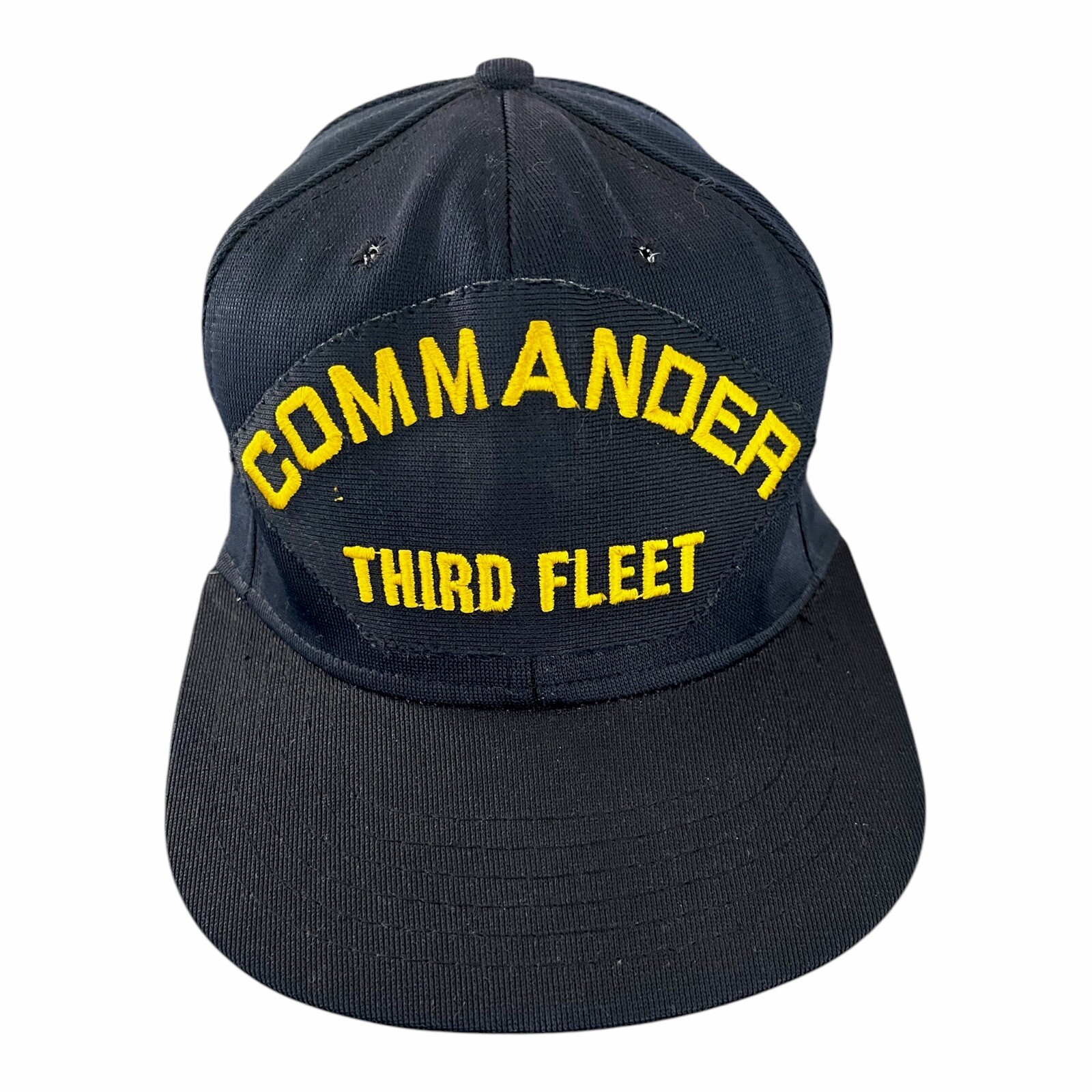 Vintage Commander Third Fleet Patch Logo SnapBack… - image 1