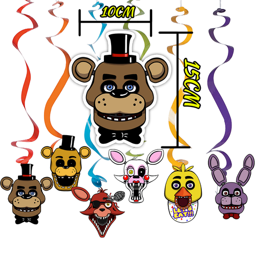 FIVE NIGHTS AT FREDDY FNAF birthday party supplies favor centerpiece decoration - 第 18/25 張圖片