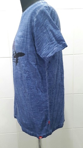 NEU Duke D555 Red Label Navigator T-Shirt, blau meliert - M - Bild 3 von 6