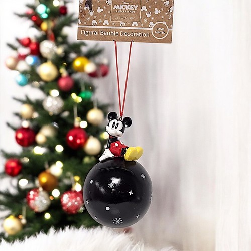 Disney Character Christmas Baubles Hand Painted Ornaments Exclusive Primark - Picture 10 of 13
