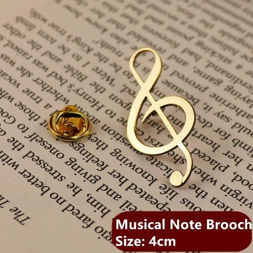 Saxophone Shape Trumpet Pin French Horn Brooch Violio Pin Cello Brooch with Case - Picture 14 of 42