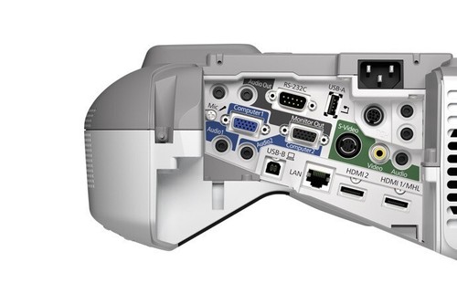 Epson 595Wi Ultra Short Throw 3LCD Projector 3300 Lumens - Brand New Lamp - Picture 3 of 14