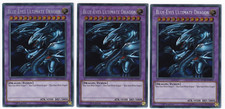 3x Blue-Eyes Ultimate Dragon - (LCKC-EN057 - 1st Ed - Secret Rare) - NM - Yugioh