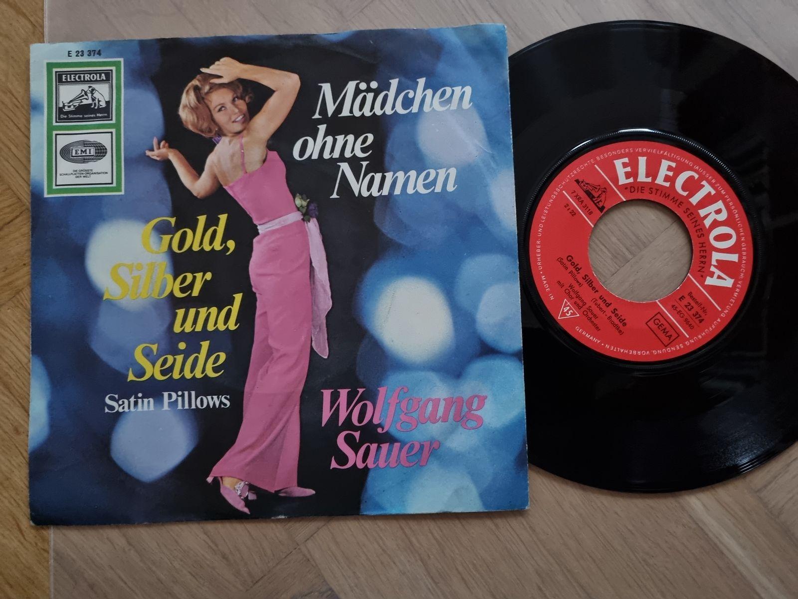 7"" Single Wolfgang Sauer - Mädchen ohne Namen Vinyl Germany