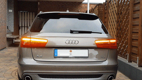 Audi A6 C7 AVANT Indicatore LED Semi Dinamico Adattatori Flash Tenuta Luci Posteriori - Foto 5 di 11
