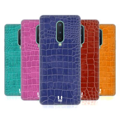 HEAD CASE DESIGNS KROKODILHÄUTE MUSTER GEL HANDYHÜLLE FÜR GOOGLE ONEPLUS HANDYS