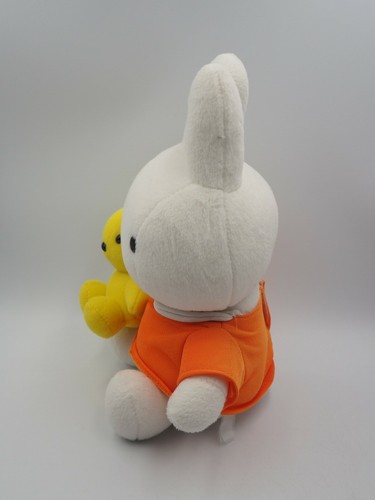 Miffy B2906 Rabbit Bunny Teddy Bear Sekiguchi Plush 8" Stuffed Toy Doll japan - Picture 3 of 6