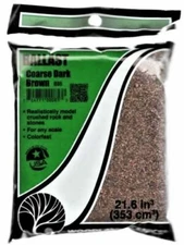 Woodland Scenics ~ New 2024 ~ Dark Brown Coarse Ballast ~ Any Scale ~ B85