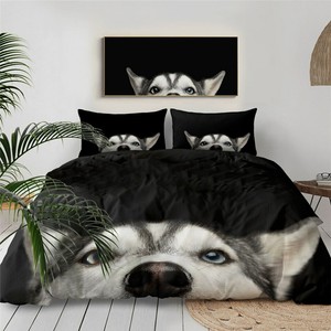 siberian husky bedding set
