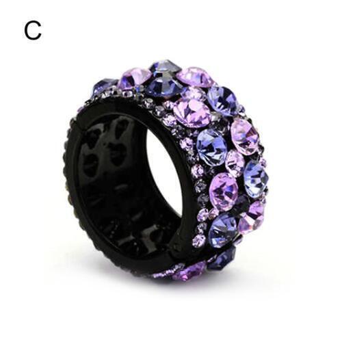 Rhinestone Hair Claw Clips Ponytail Girls Hairpin Styling Y2 Hot For Women D0P1 - Picture 18 of 19