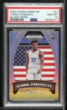 2020 Prizm Draft Picks Global Prospects Silver James Wiseman PSA 10 GEM MT 11p9
