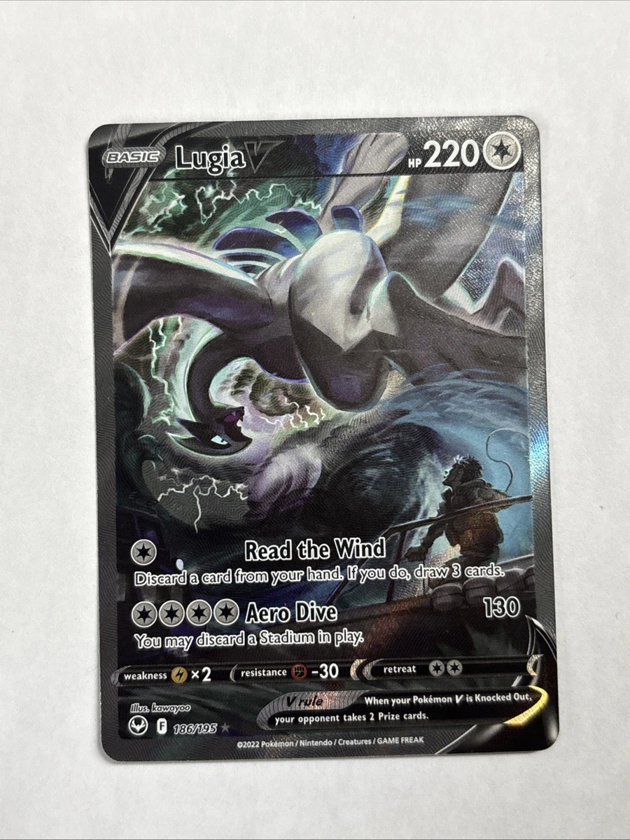 Lugia V 186/195 Swsh12: Sword & Shield - Silver Tempest for sale