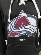 Hockey NHL Colorado Avalanche Men's Hooded Sweatshirt Size L Reebok
