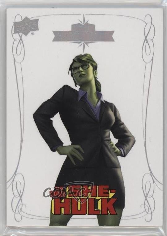 2016 Upper Deck Marvel Gems Exquisite 32/99 She-Hulk #33 2q0