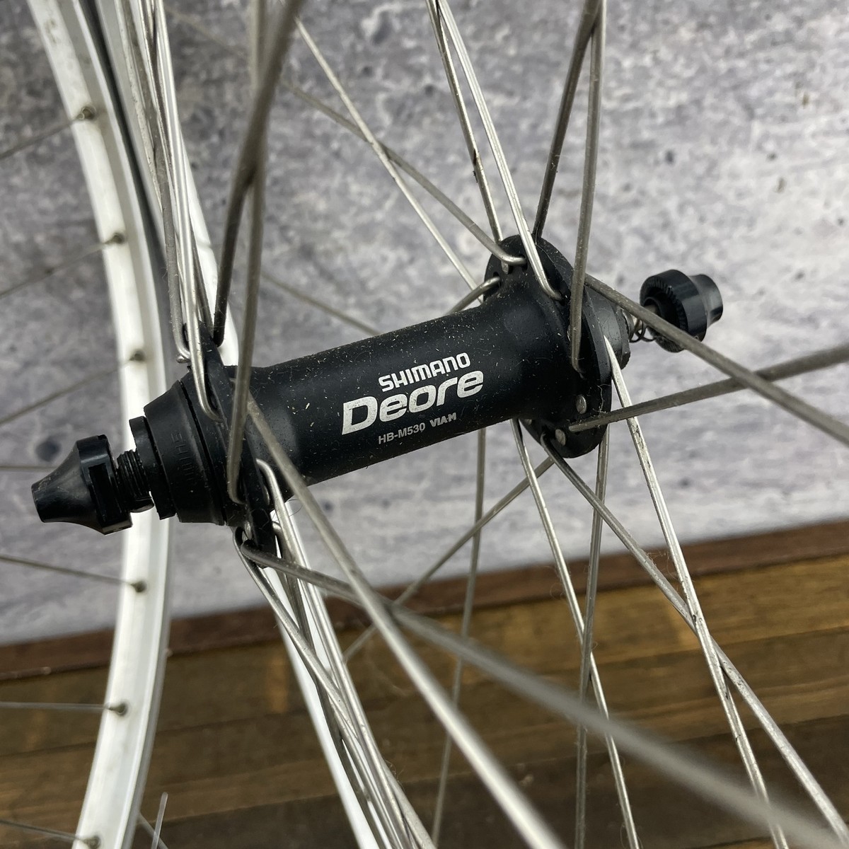 Paire De Roues 700C ZAC 2000 - Moyeux Shimano Deore, Pneus Nokian Ultra Light (occasion)