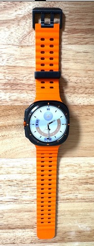 Open Box Samsung Galaxy Watch Ultra 47mm LTE Bluetooth SM-L705U Titanium Gray - Photo 6 sur 8