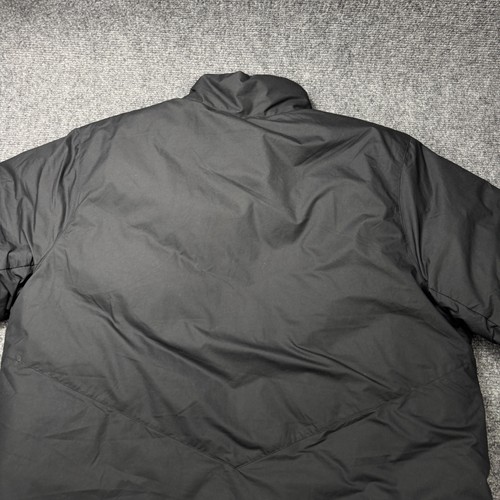 Nike Piumino Giacca Uomo Medium Nero Logo Spartano Full Zip Tampone Isolato - Foto 12 di 24