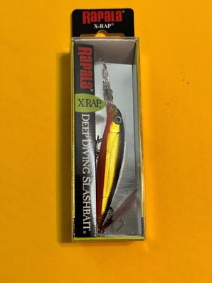 Rapala SRX-10 X Rap  7/16oz  4     4  - 6  Depth    Hot Steel