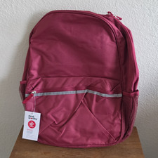 dealworthy Red 15 in Polyester Kids Backpack ...