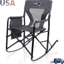 Durable Portable Rocking Chair Heavy Duty Foldable All-Weather Relaxation Seat