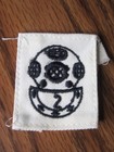 WWII US Navy DIVER, SECOND CLASS Sleeve Rate Patch Distinguishing Mark DM, USN — photo 1