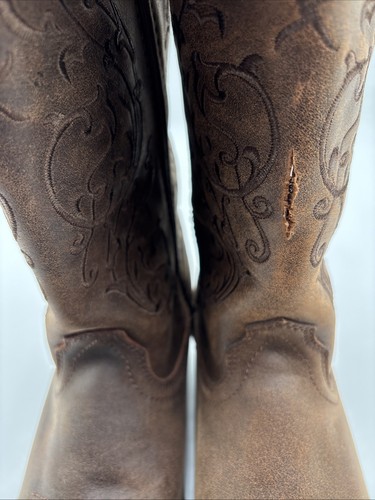 TWISTED X WOMEN'S WESTERN PERFORMANCE BOOTS BROWN LEATHER SIZE 8.5B - Picture 7 of 7