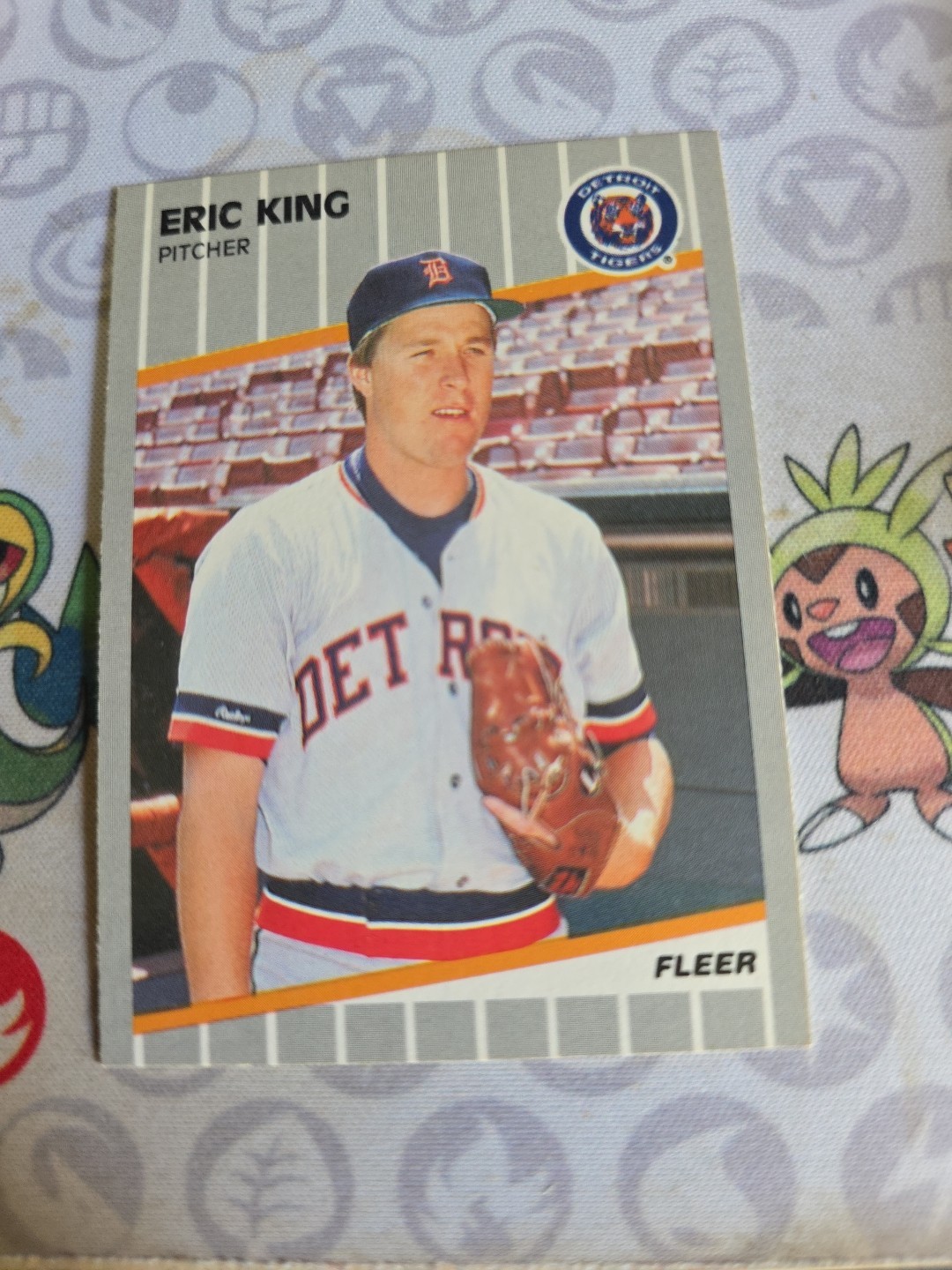1989 Fleer - Eric King #136