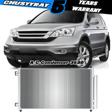 2026 New A/C Aluminum Condenser for 2007 2008 2009 2010 2011 Honda CR-V 2.4L L4