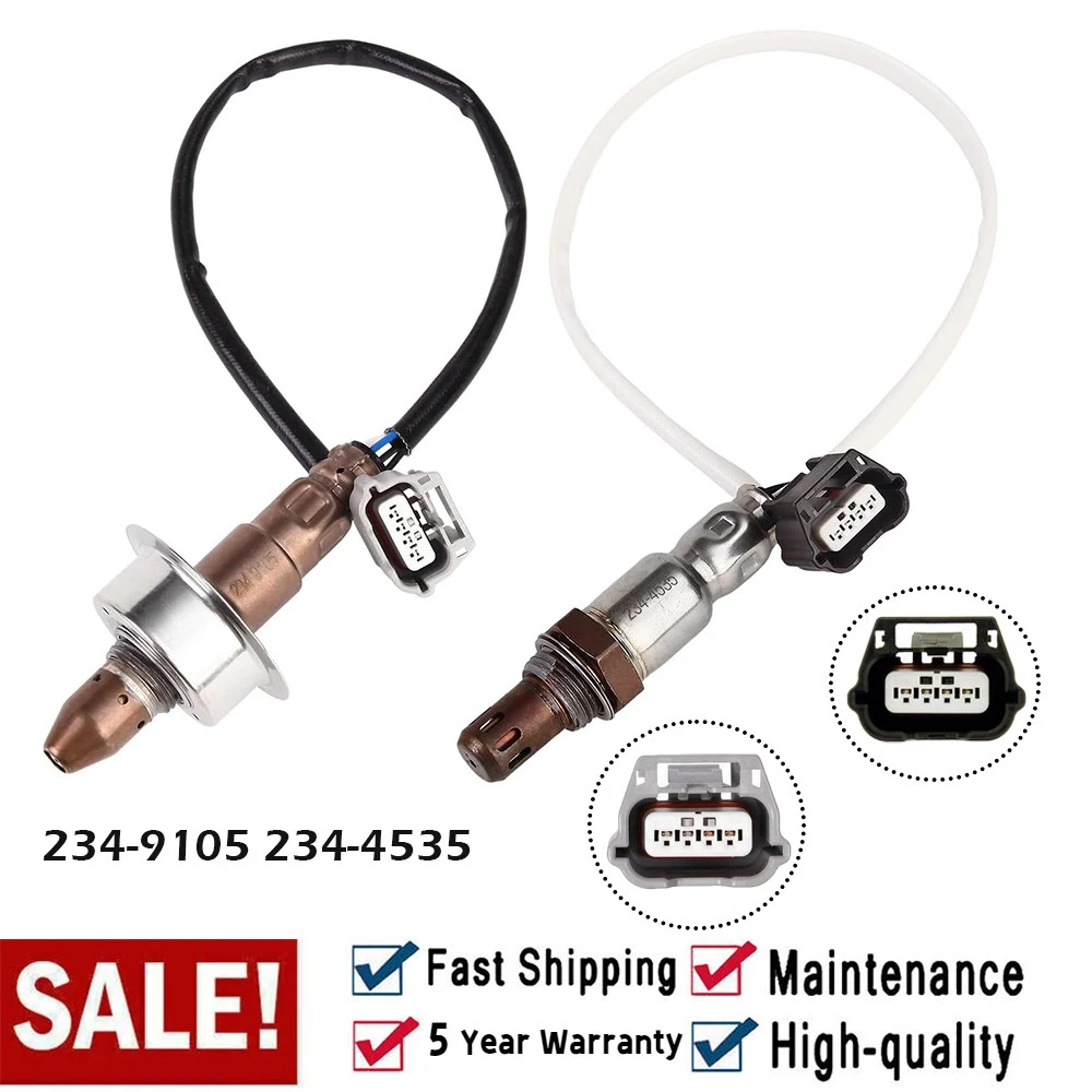2Pcs Upstream& Downstream Oxygen O2 Sensor Fits Nissan Versa Note 1.6L 2012-2017