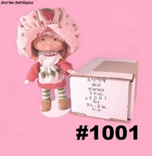 12 KAISER #1001 WHITE MINI STANDS Fit 3.5"-5" tall doll  STRAWBERRY SHORTCAKE