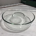 Vintage PYREX France 22cm 9" Corning Glass Jello Mold Bundt Pan Ring