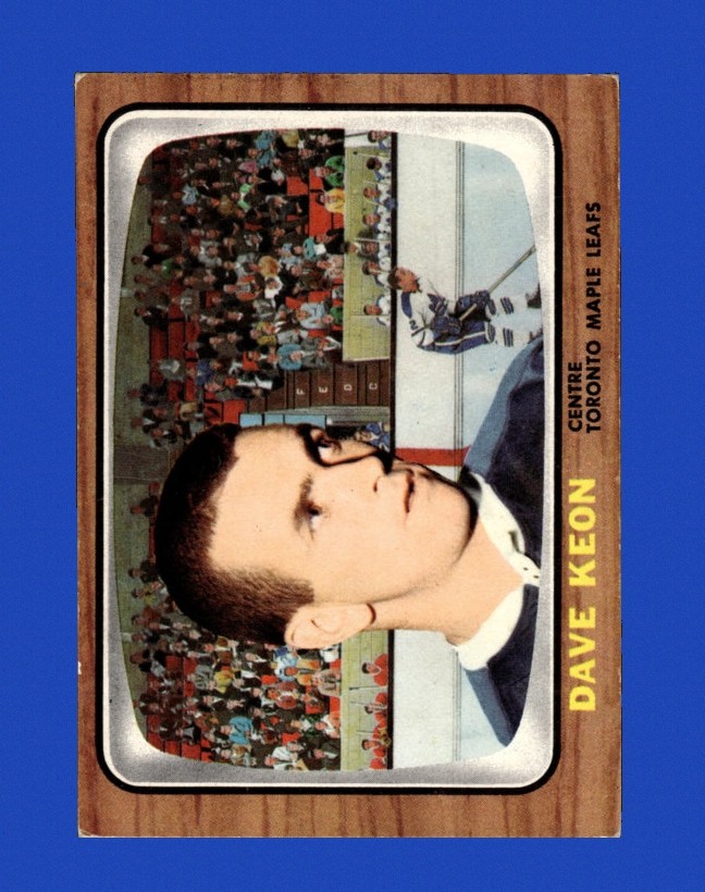 1966-67 Topps Set-Break # 78 Dave Keon VG-VGEX *GMCARDS*
