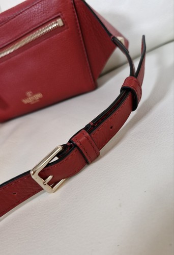 Valentino Garavani Rockstud Bum Bag, Leder, Rot - Bild 9 von 14