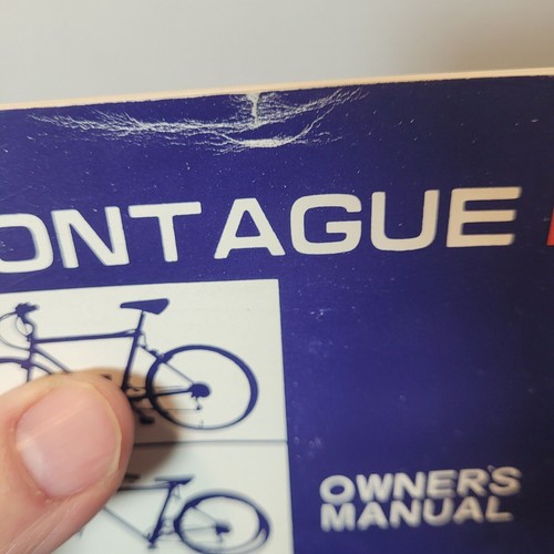 MONTAGUE Folding Mountain Bike Bicycle Owner's Manual BI-FRAME USA Book MAINE - Picture 3 of 18