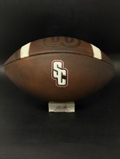 Wilson GST NCAA NFHS Stamped Football Fully Game Prepped High School Logo New
