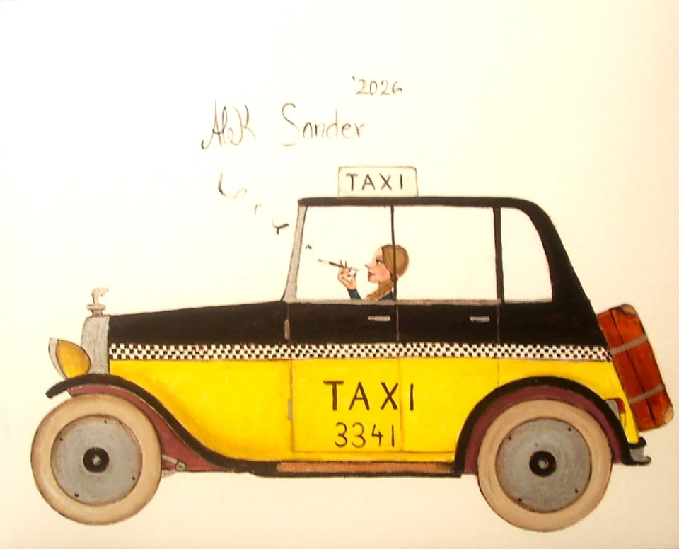 Manufaktur Alek Sander naive Madame Dior  Goldene 20er Jahre Babylon Taxi Berlin - Bild 1 von 1