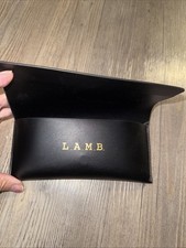 L.A.M.B. Magnetic Black Eyeglass Sunglass Case Semi-Hard Case Only
