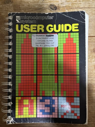 Acorn BBC Micro Computer User Welcome Guide (B)