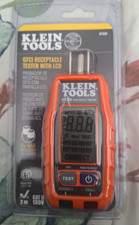 Klein Tools RT250 GFCI Receptacle Tester with LCD Screen