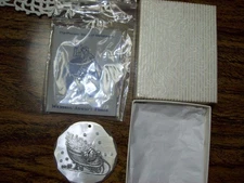 Wendell August Forge 1987 Sleigh Metalware Christmas Ornament (New)