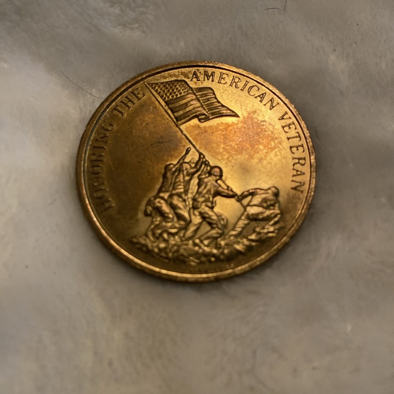 1978 Honoring the American Veteran - Preserving American Freedom Coin Medal